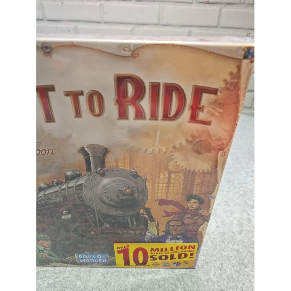 Ticket To Ride Alan R Moon Board Game New Sealed 2004
